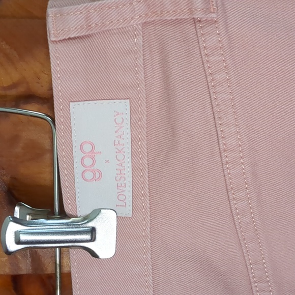 COPY - GAP* Loveshackfancy blush pink double ruffle mini two front pockets size… - Picture 9 of 9
